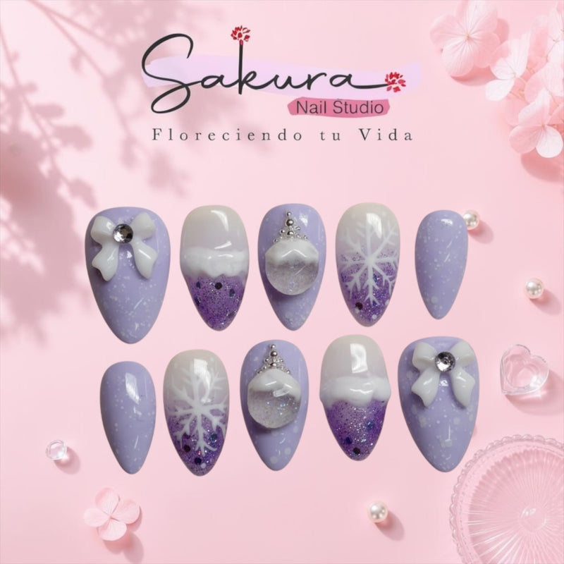 Lavender Snow